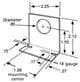 Hammond Manufacturing MTG70330-BULK