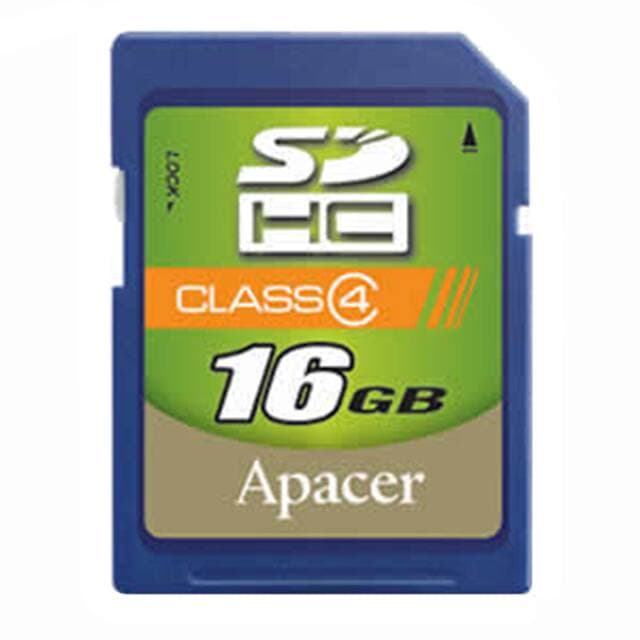 Apacer Memory America AP16GSDHC4-B