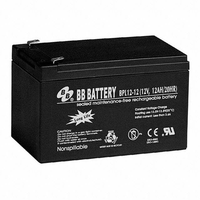 B B Battery BPL12-12-T2