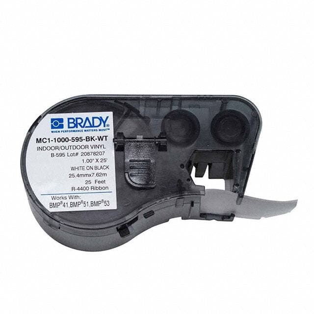 Brady Corporation MC1-1000-595-BK-WT