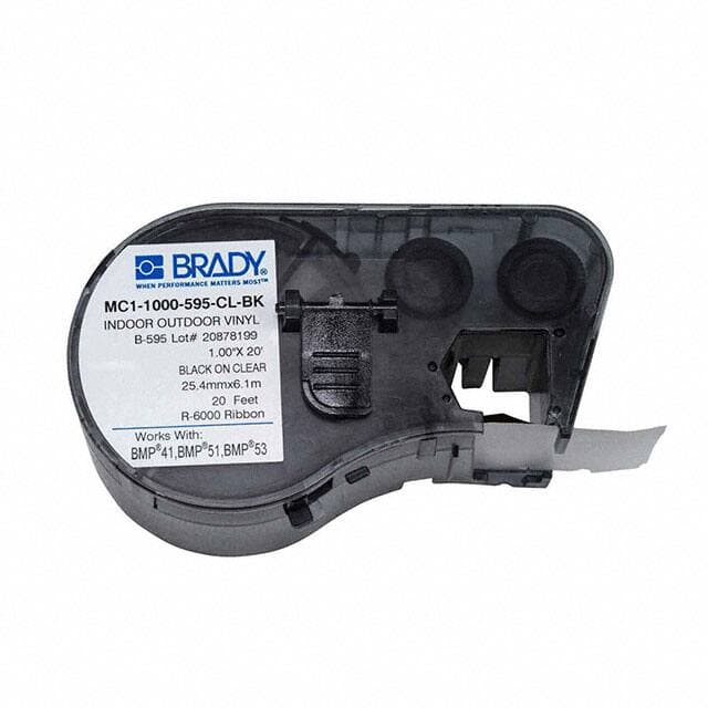 Brady Corporation MC1-1000-595-CL-BK