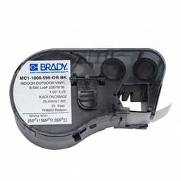 Brady Corporation MC1-1000-595-OR-BK