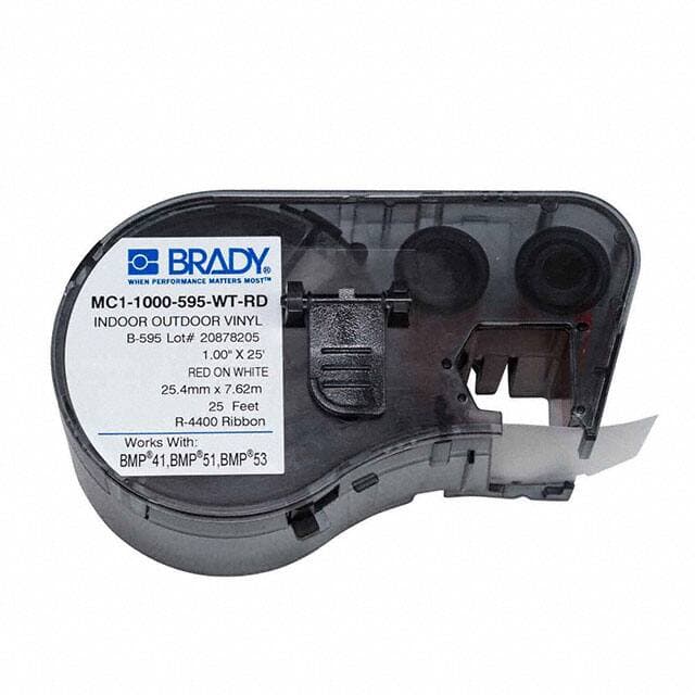 Brady Corporation MC1-1000-595-WT-RD