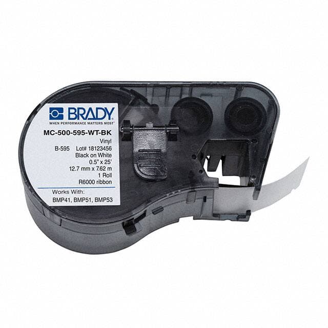 Brady Corporation MC-500-595-WT-BK