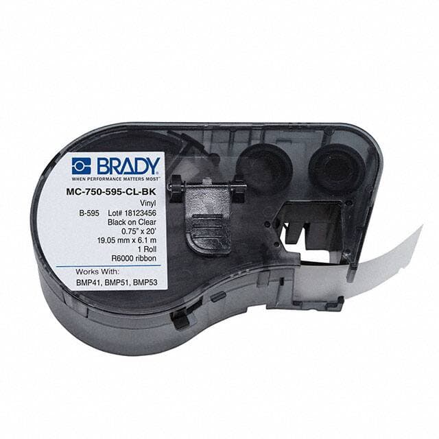 Brady Corporation MC-750-595-CL-BK