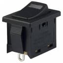 E-Switch R1966ABLKBLKESGRN