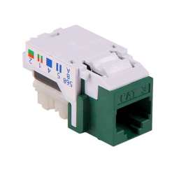 HellermannTyton RJ11FC3-GRN