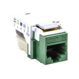 HellermannTyton RJ45FC3-GRN