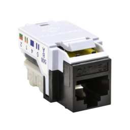 HellermannTyton RJ45FC5E-BLK