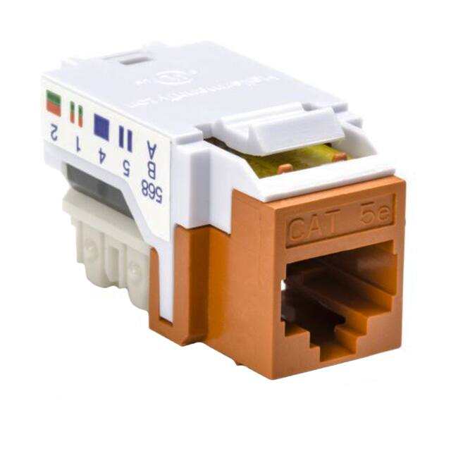 HellermannTyton RJ45FC5EB-ORN