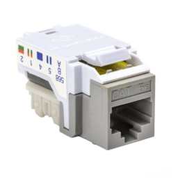 HellermannTyton RJ45FC5E-GRY