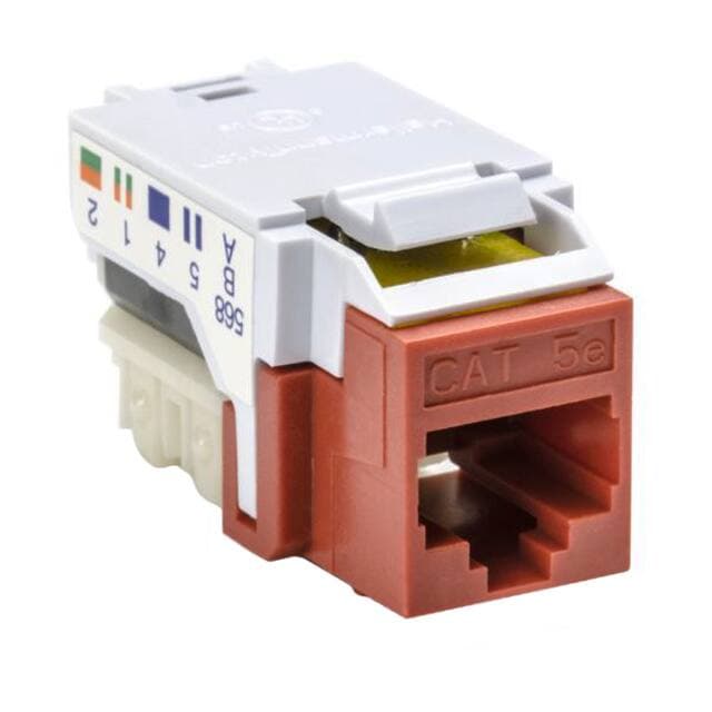 HellermannTyton RJ45FC5E-RED