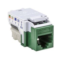 HellermannTyton RJ45FC6-GRN