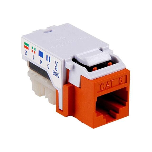 HellermannTyton RJ45FC6-ORN