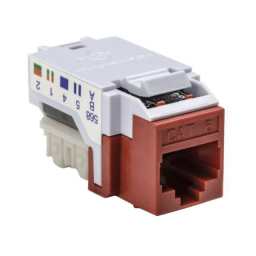 HellermannTyton RJ45FC6-RED