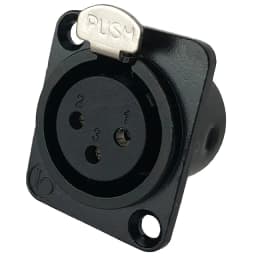 IO-XLR3-F-BK-JLIO Audio Technologies