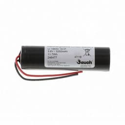Jauch Quartz LI NCR18650JPBF 1S1P +PCM + 2 WIRES 70MM