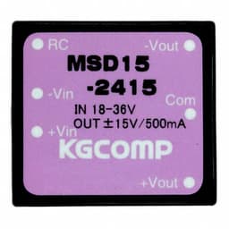 Kaga Electronics USA MSD15-2415