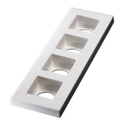 Ledil C15690_FLORENTINA-4X1-SHD-WHT