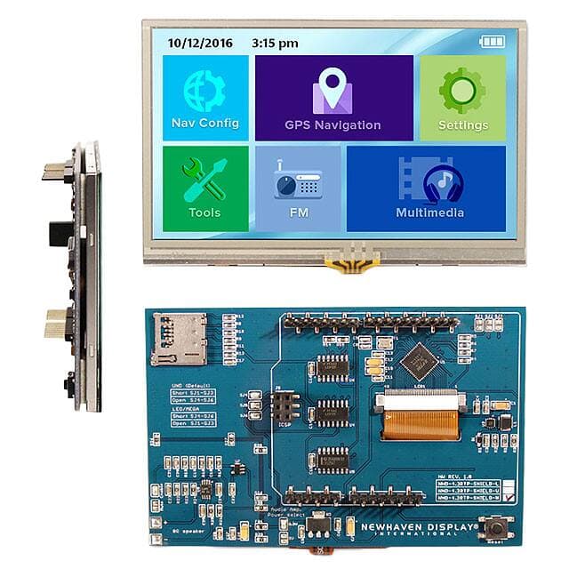 Newhaven Display Intl NHD-4.3RTP-SHIELD-N