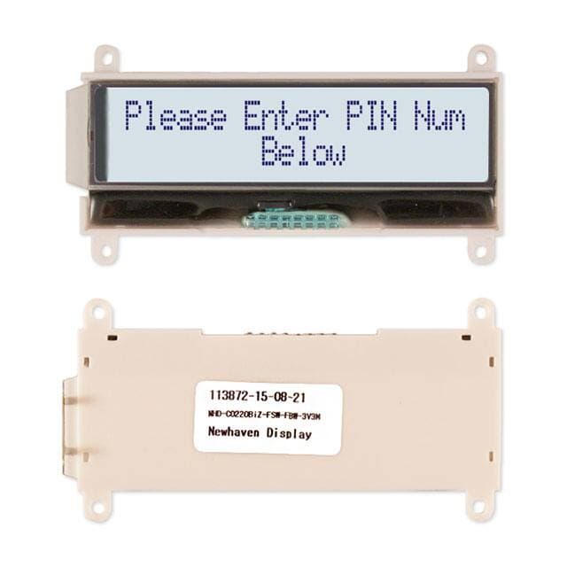 Newhaven Display Intl NHD-C0220BIZ-FSW-FBW-3V3M