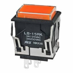 NKK Switches LB15RKW01-5D24-JD