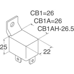CB1AH-D-M-12VPANASONIC