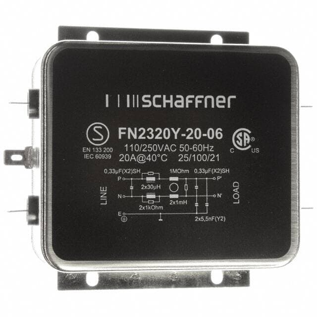 Schaffner EMC Inc. FN2320Y-20-06