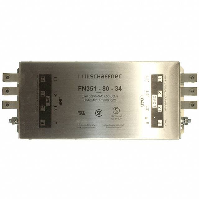 Schaffner EMC Inc. FN351-80-34