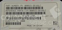 coilcraft 0805CS-391XGLC