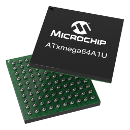 Microchip ATXMEGA64A1U-CUR