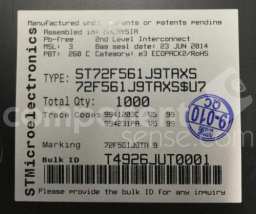 ST72F561J9TAXS