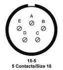 TE Connectivity D38999/24WD5PN
