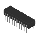 TI DM54LS241J/883