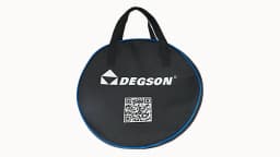 DEGSON PORTABLE BAG FOR EV CHARGER (WITHOUT LOGO) BLUE FRAME