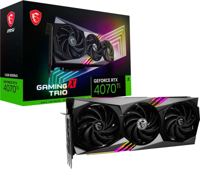 NVIDIA RTX 4070 TI GAMING X TRIO 12G