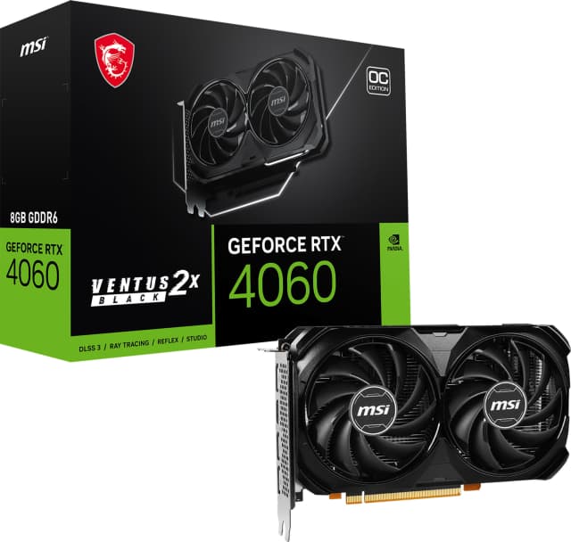 NVIDIA RTX 4060 VENTUS 2X BLACK 8G OC
