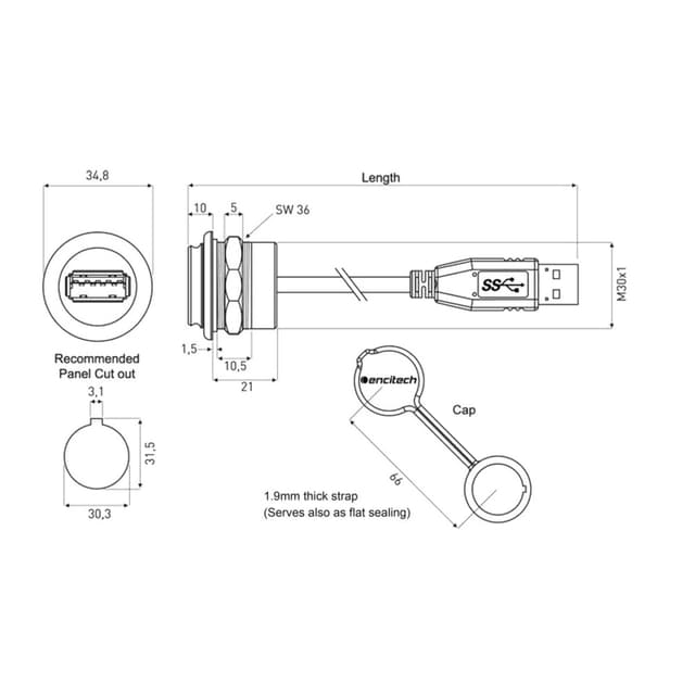 Encitech 1310-1025-01