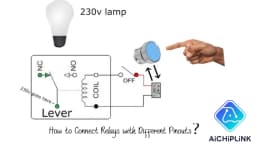 How to Connect Relays with Different Pinouts？