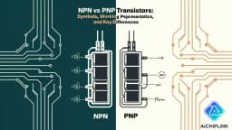 NPN vs PNP Transistors: Symbols, Working Principle, and Key Differences