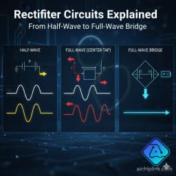 Rectifier Circuits Explained: From Half-Wave to Full-Wave Bridge