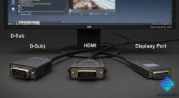 Which Video Cable Should You Use? D-Sub, HDMI, or DisplayPort Explained