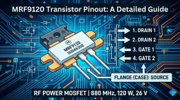 MRF9120 Transistor Pinout Explained with Simple Steps