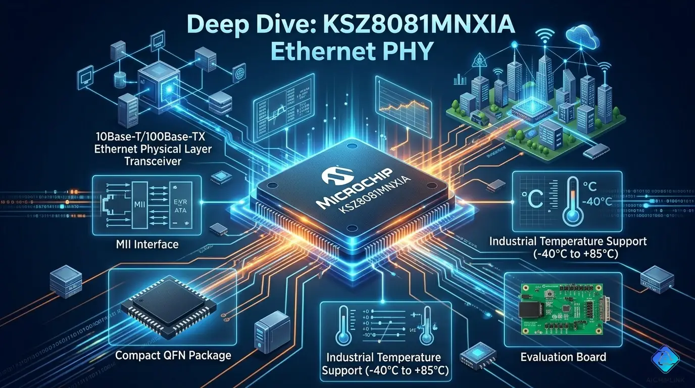 What Is KSZ8081MNXIA? Complete Ethernet PHY Guide for Embedded Systems