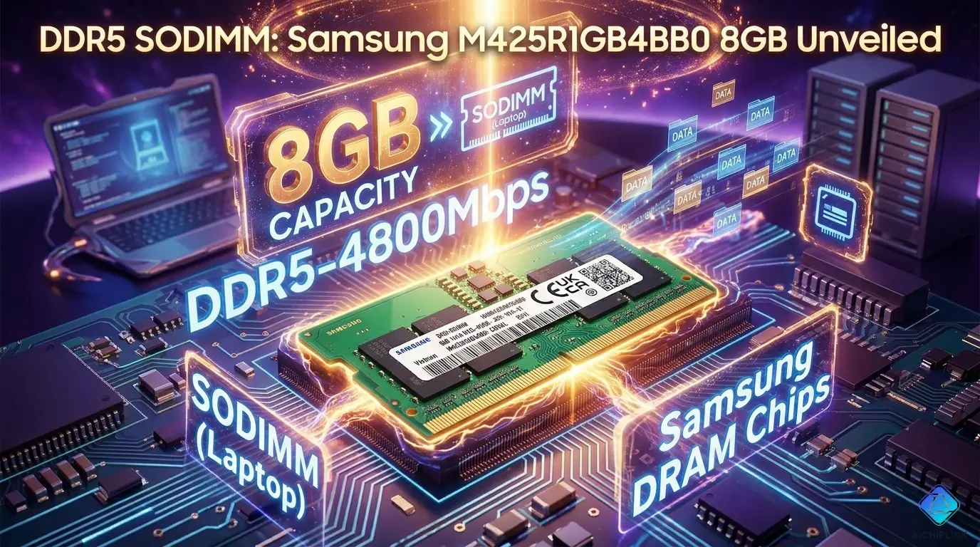 Samsung M425R1GB4BB0 DDR5 Memory: Power Efficiency & Performance