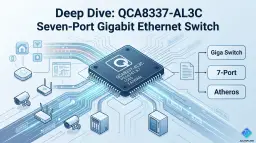 QCA8337-AL3C: 7-Port GbE Switch Complete Design Guide