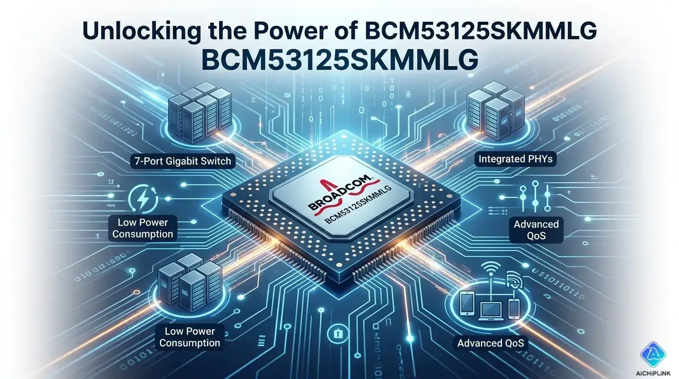 BCM53125SKMMLG 8-Port Managed Switch Chip: Specs, Datasheet & Complete Guide