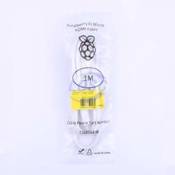 RPI uHDMI - std-M Cable, 1m / White