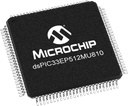Microchip DSPIC33EP512MU810T-E/BG