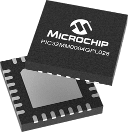 Microchip PIC32MM0064GPL028-E/M6